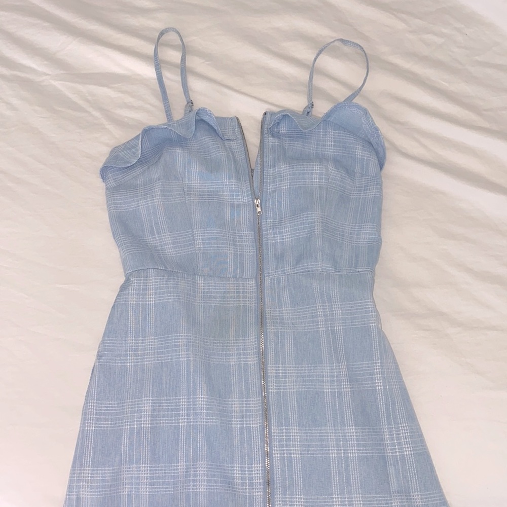 Superdown Blue Mini Dress